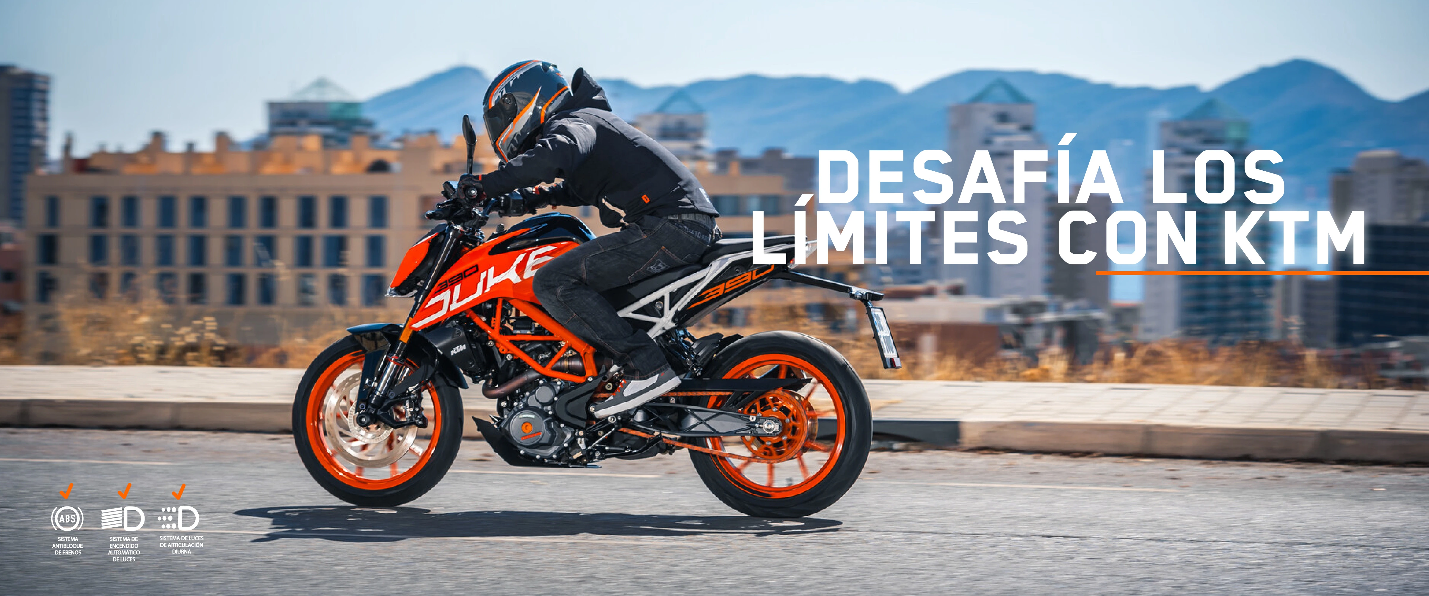 Banner promocional KTM Duke 390 – Moto nueva KTM Duke 390, ofertas, financiamiento, retoma y créditos rápidos en Concesionario KTM Via Motos, Bogotá, Cundinamarca, KTM Colombia